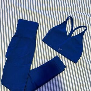 SET Active Vibrant Blue Sports Bra & Leggings